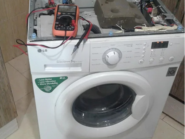 مشکل چشمک زن لباسشویی